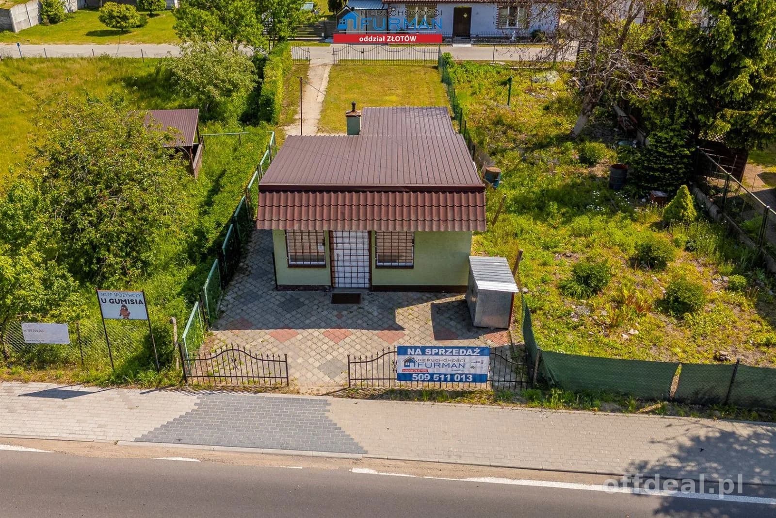 Wolnostojący lokal użytkowy na sprzedaż, Rudna