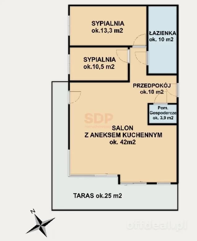 3-room apartment for sale in Wrocław, Psie Pole, Wojnów | 89 m²