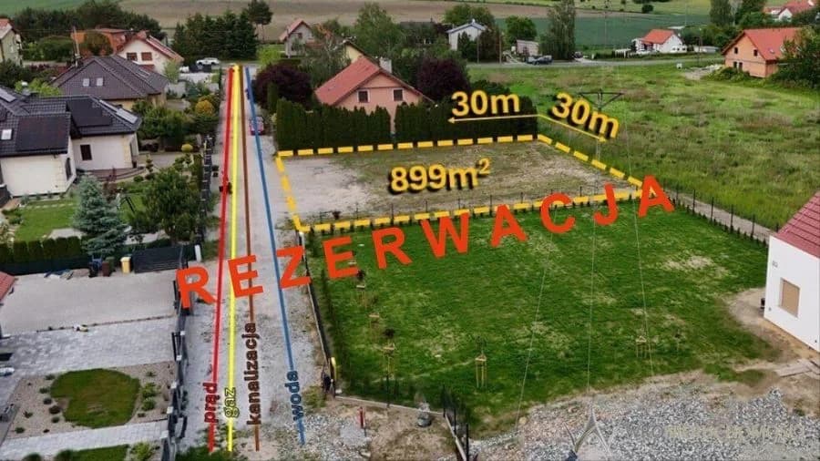 plot for sale in Jaczkowice