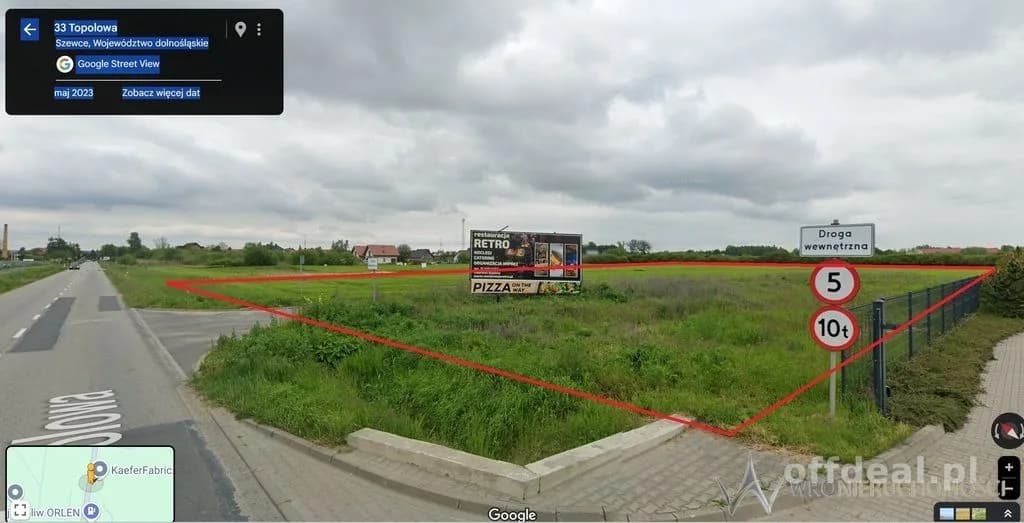 Działka Usługowa 11 000mkw |Szewce|