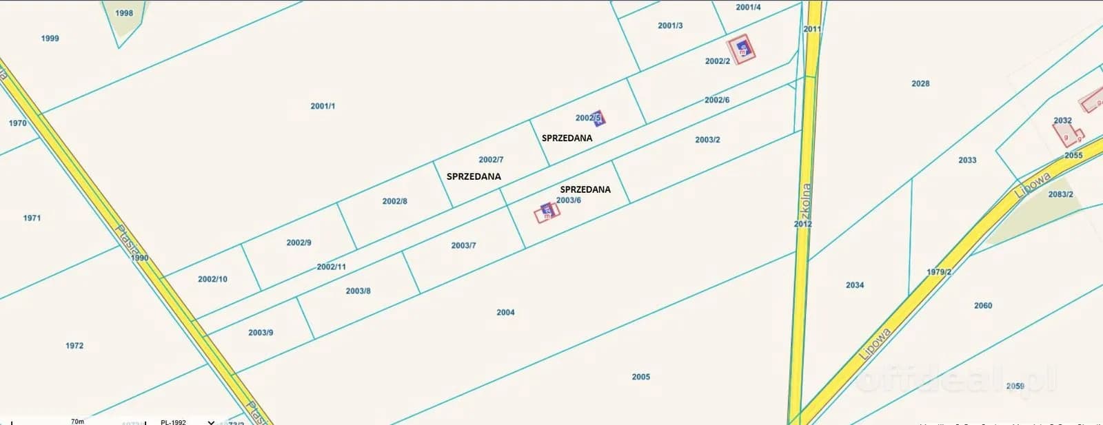 Malownicze działki budowlane Pniewo - OSTATNIA DZIAŁKA