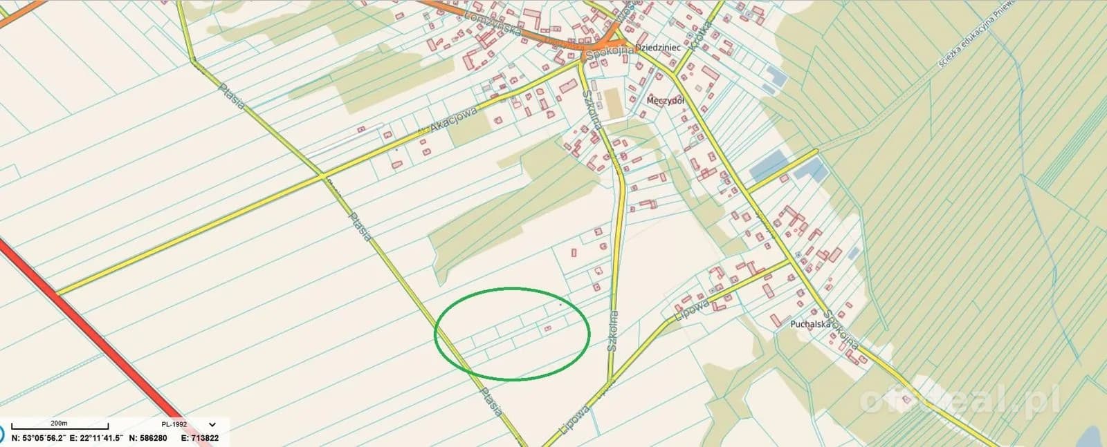 Malownicze działki budowlane Pniewo - OSTATNIA DZIAŁKA
