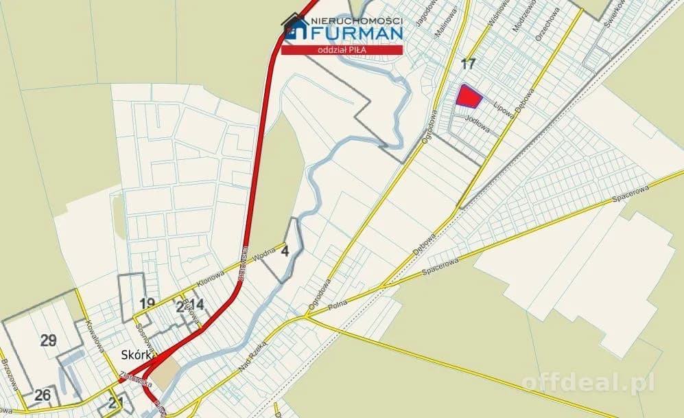 terrain à vendre à Skórka | 5 315 m²