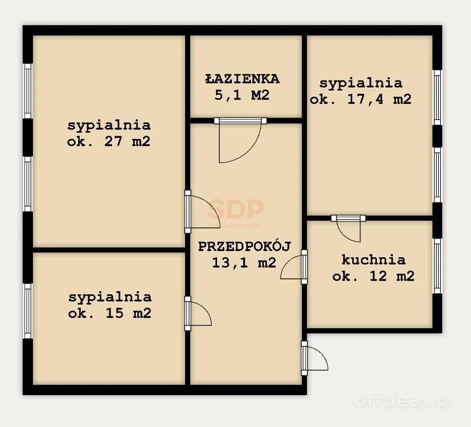 3 pokoje | 88,66 m2 | Więcej przestrzeni dla Ciebie
