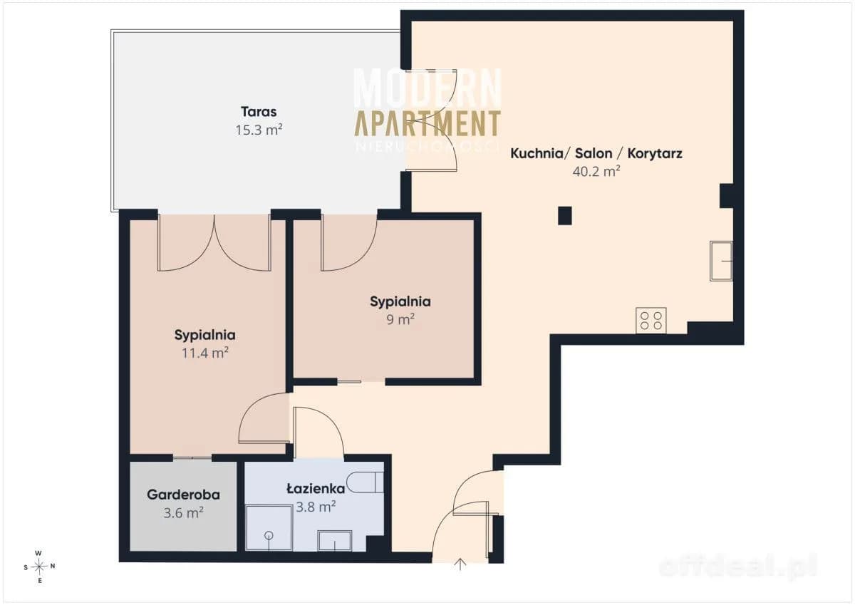 Zdjęcie 7: Mieszkanie, 3 pokoje, 67 m², Gdańsk