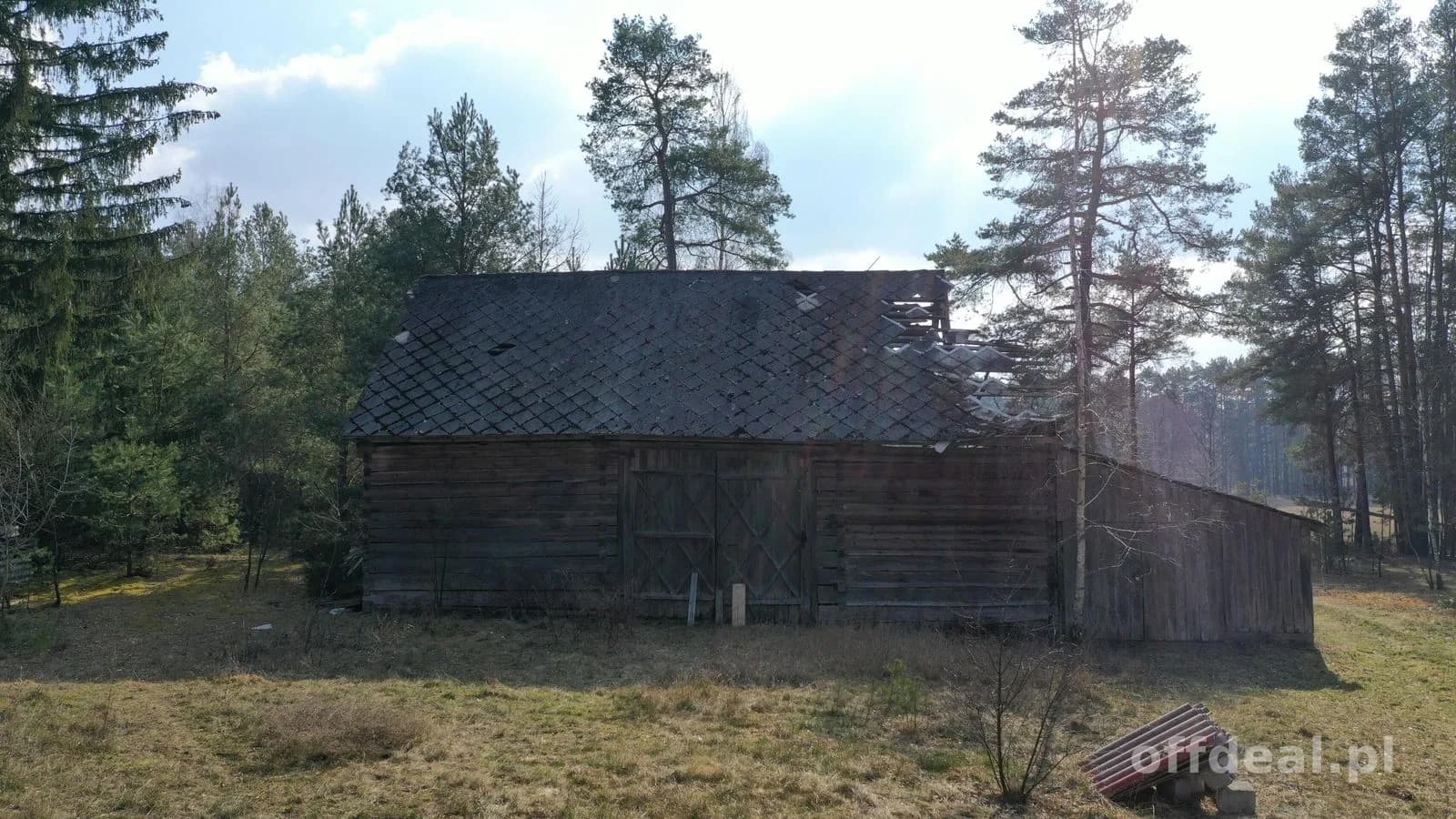 Klimatyczne siedlisko z własnym lasem