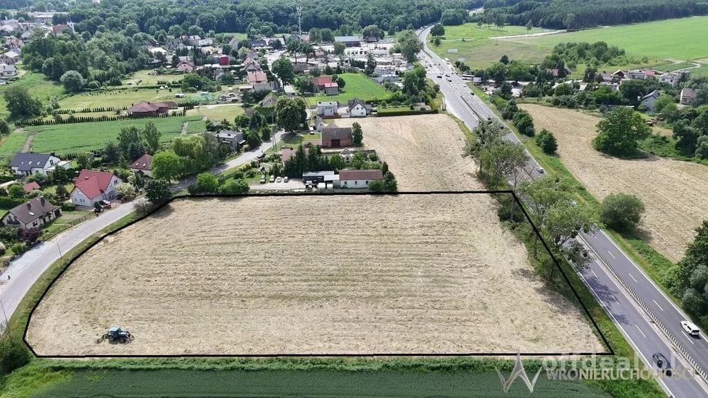 Działka pod usługi i przemysł w Borowej I S8
