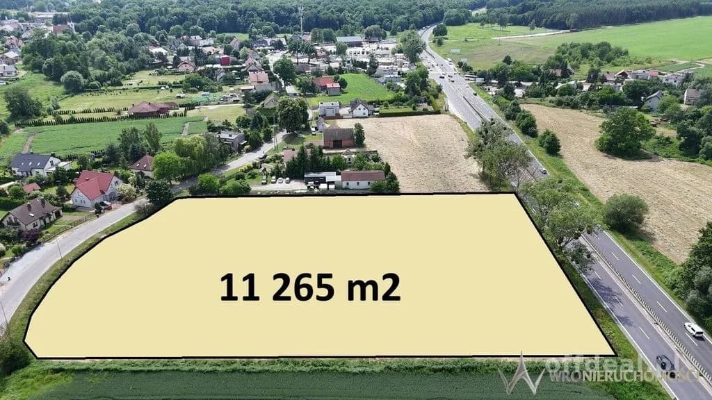 Działka pod usługi i przemysł w Borowej I S8
