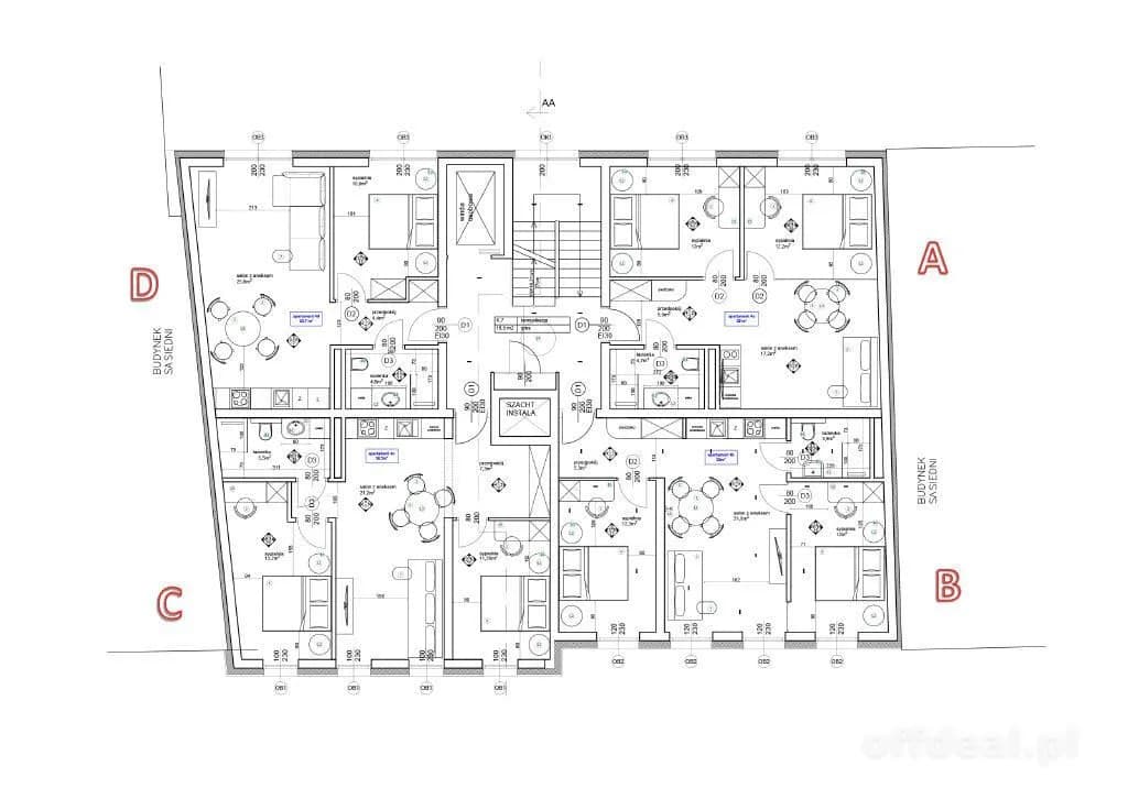 квартира на продаж у Kołobrzeg, Starówka | 3-кімн. | 51 m²