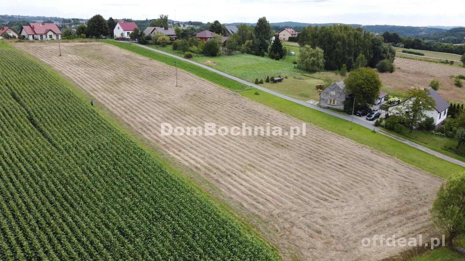 Bieńkowice gm. Dobczyce 30ar zabudowa zagrodowa