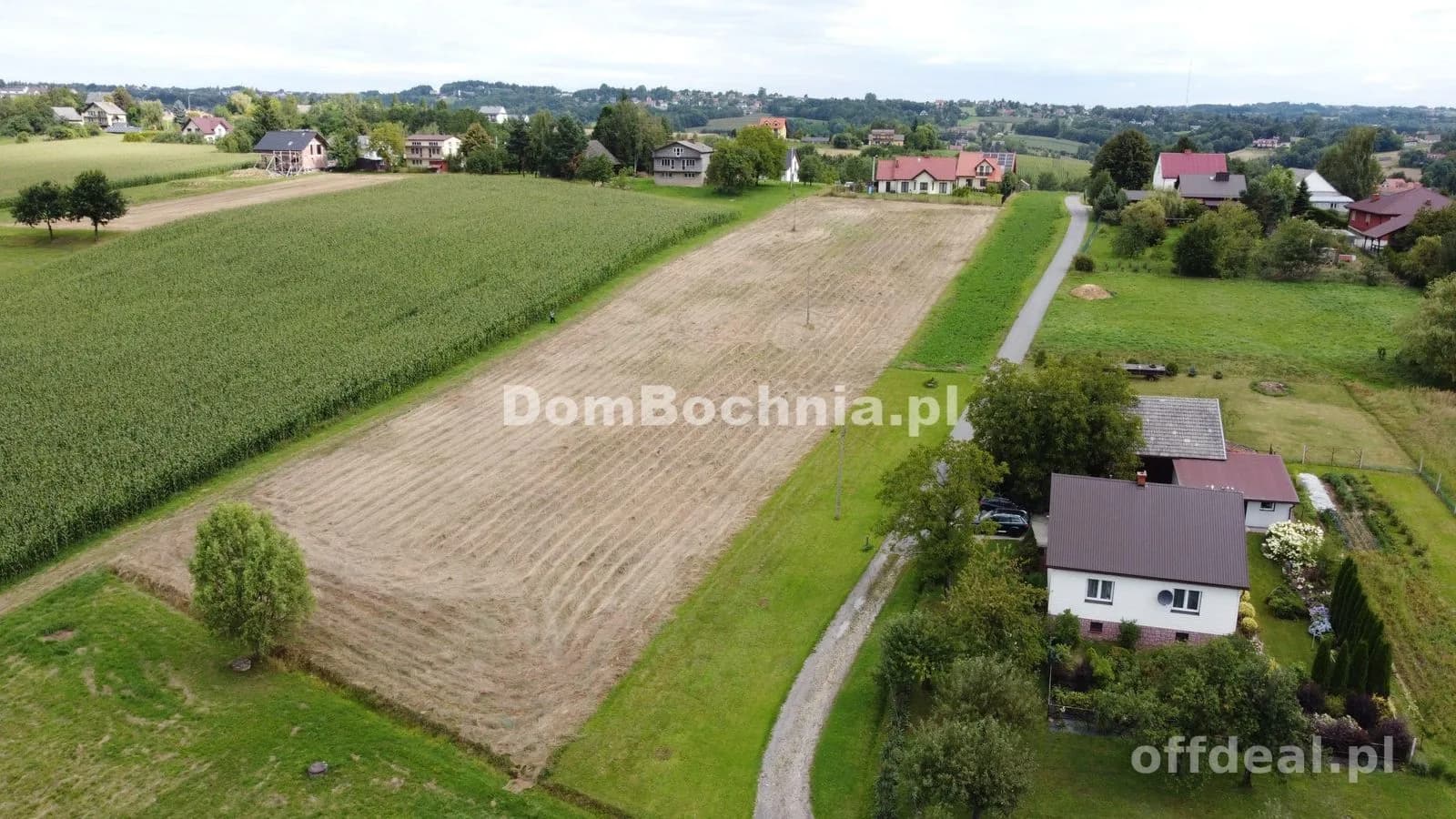 Bieńkowice gm. Dobczyce 30ar zabudowa zagrodowa