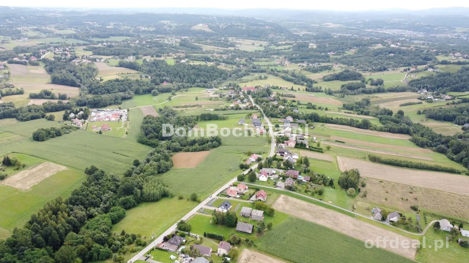 Bieńkowice gm. Dobczyce 30ar zabudowa zagrodowa