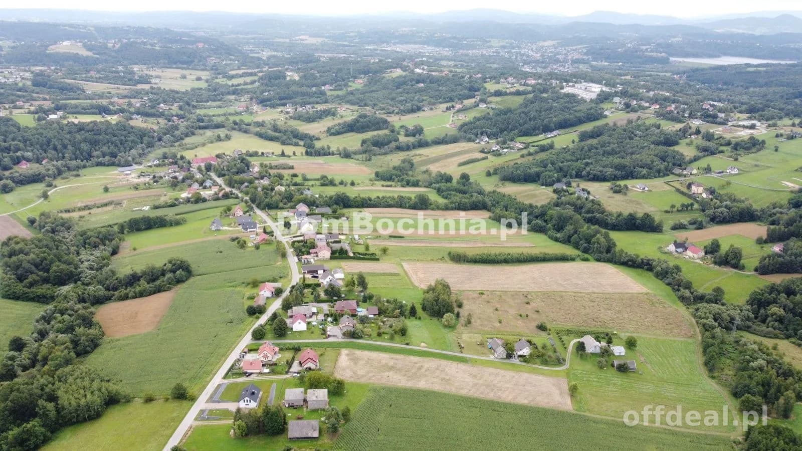 Bieńkowice gm. Dobczyce 30ar zabudowa zagrodowa