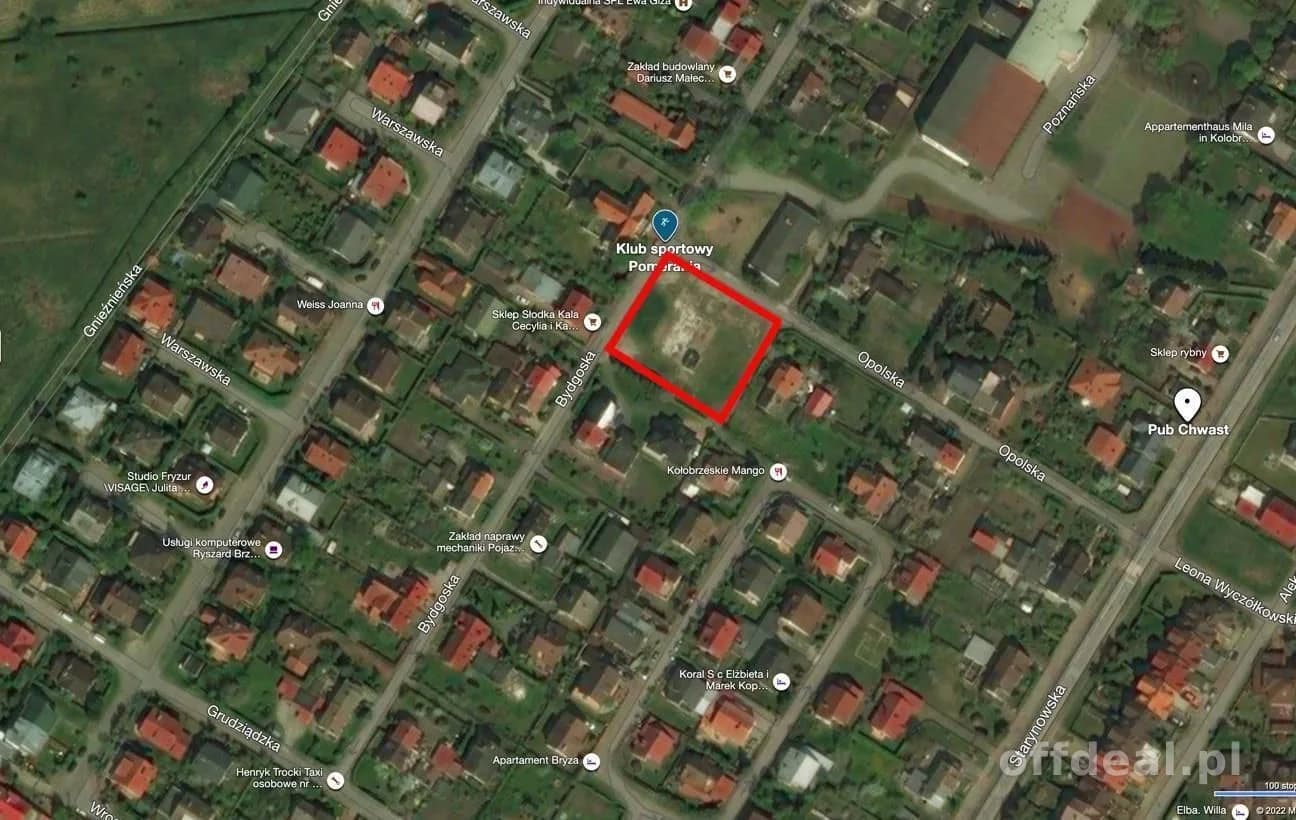 ділянка на продаж у Kołobrzeg, Radzikowo I | 1 860 m²