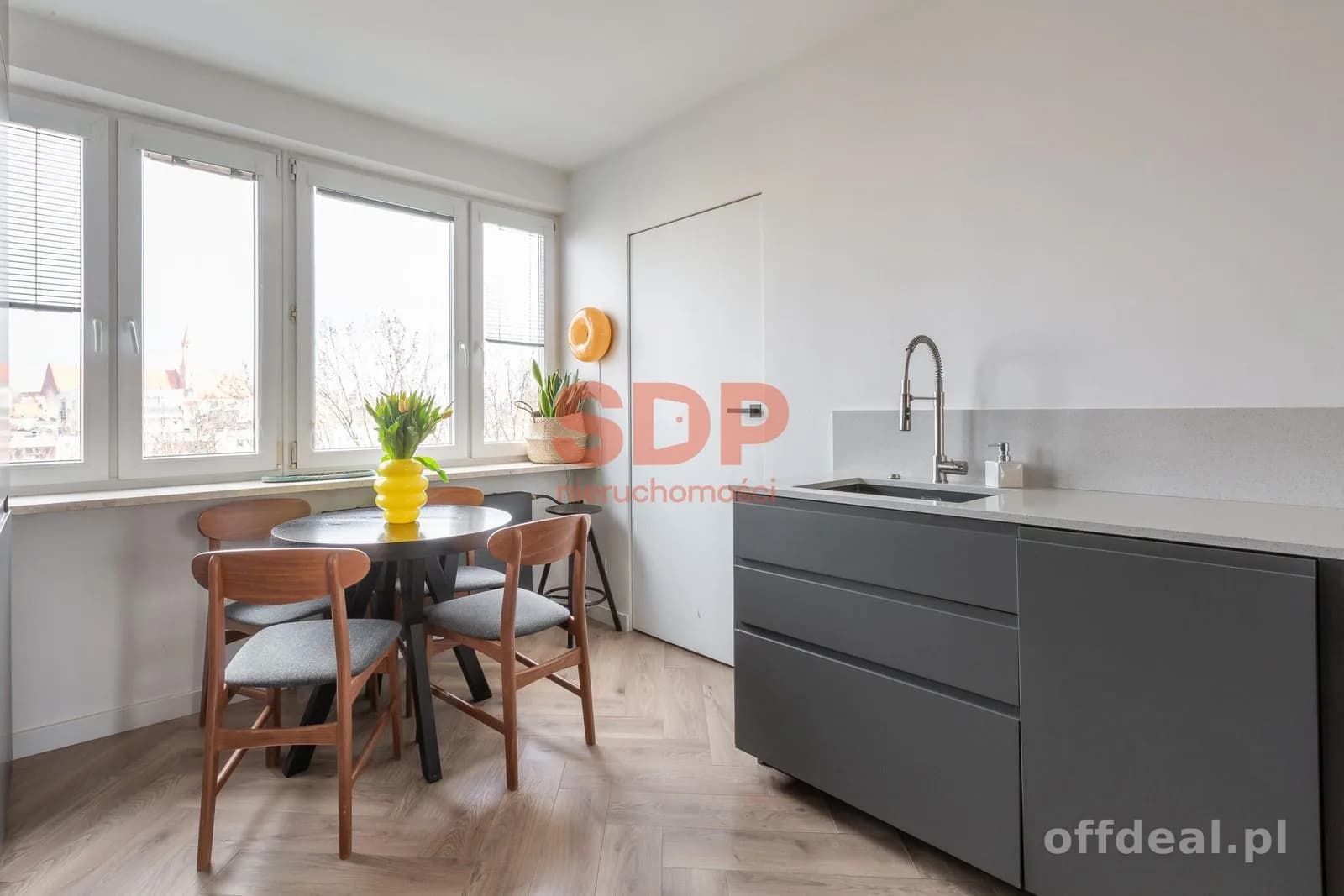 Idealne pod Airbnb|2 pokoje|balkon|ścisłe centrum|gotowe do wejścia