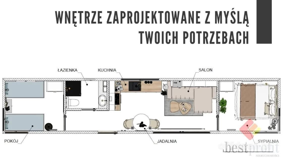 Mobilny domek całoroczny