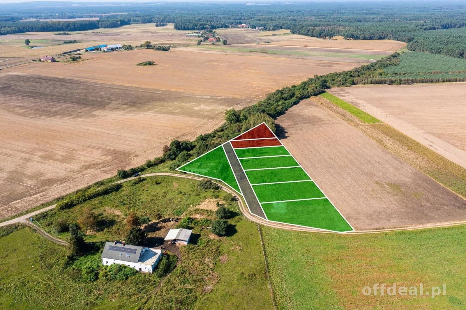 terrain à vendre à Psary | 1 000 m²