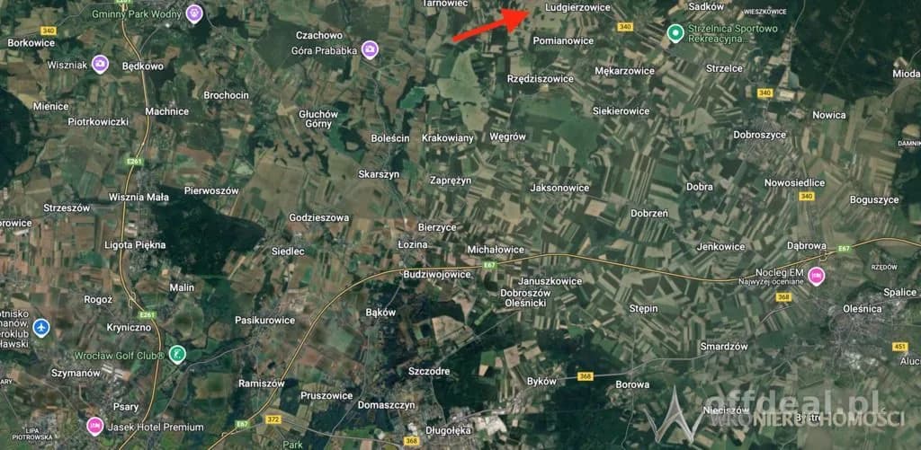 Działka z wydanymi warunkami zabudowy