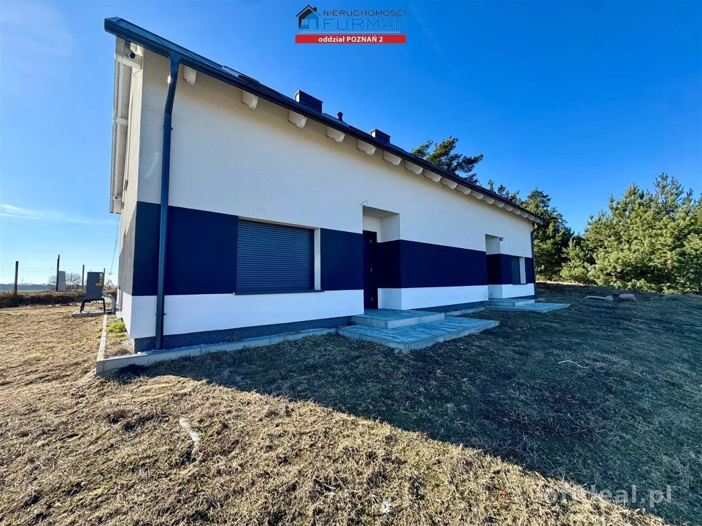 Bliźniak, pompa ciepła, działka 540mkw