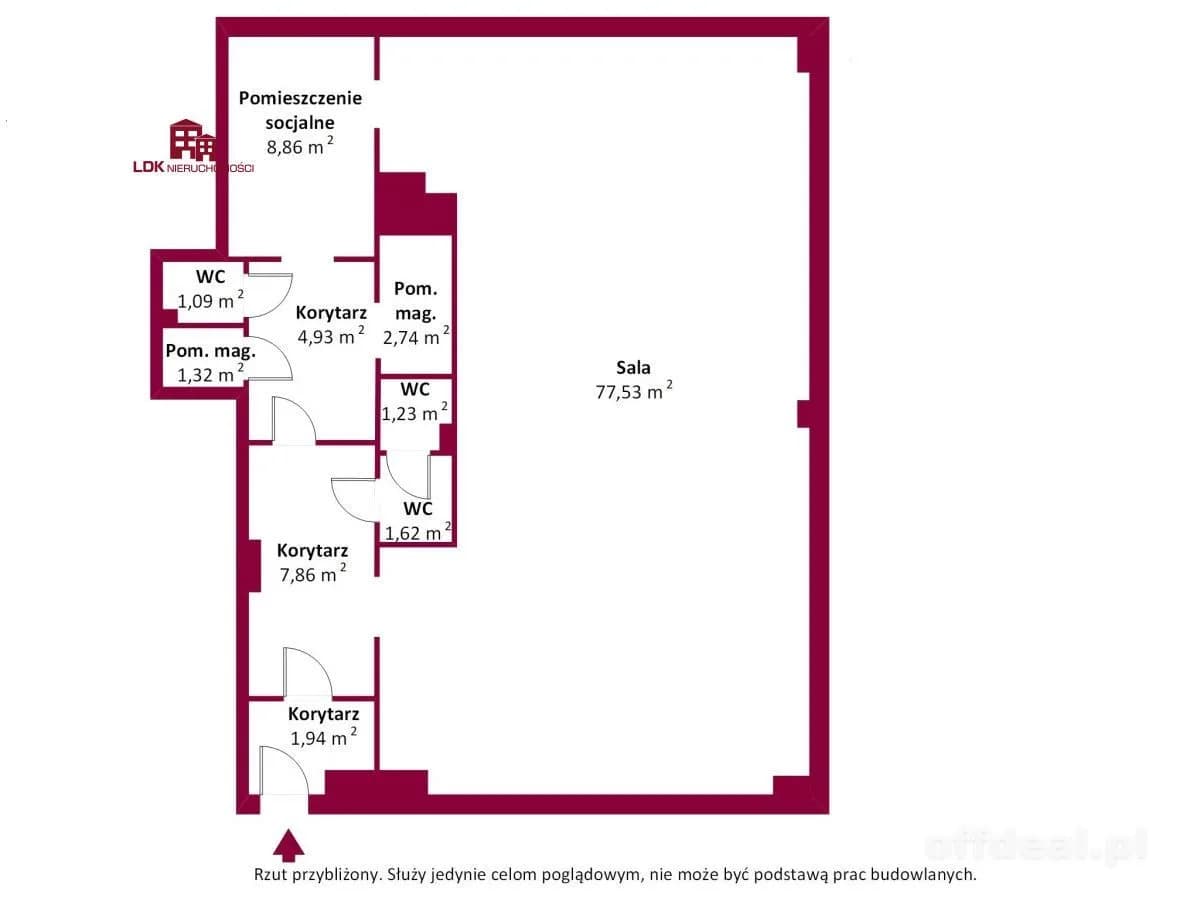 Zainwestuj w centrum Malborka – lokal bezczynszowy