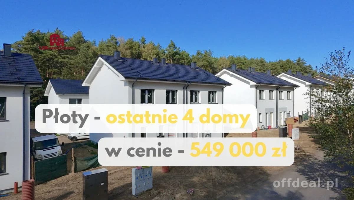 4-room house for sale in Płoty | 72.99 m²