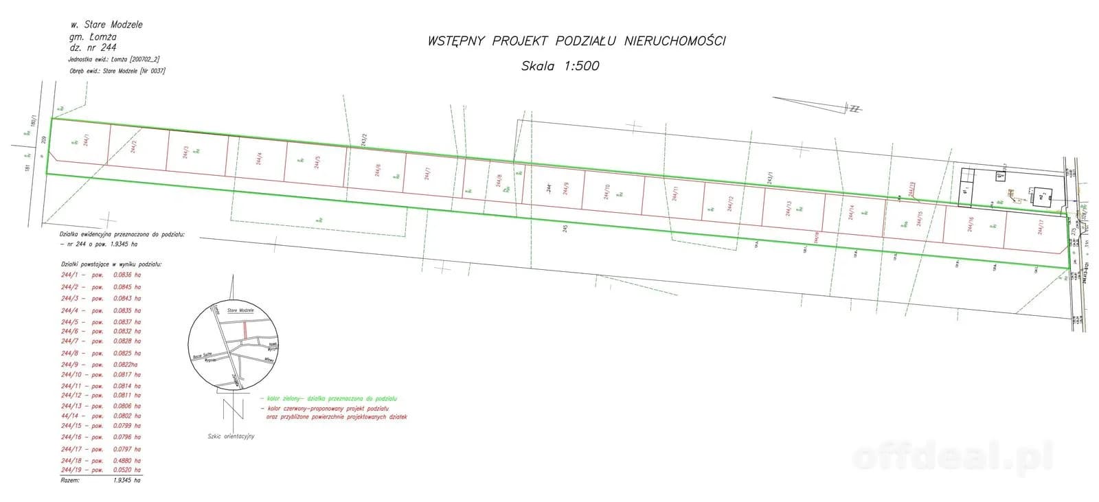 Działki budowlane w atrakcyjnej cenie blisko Łomży