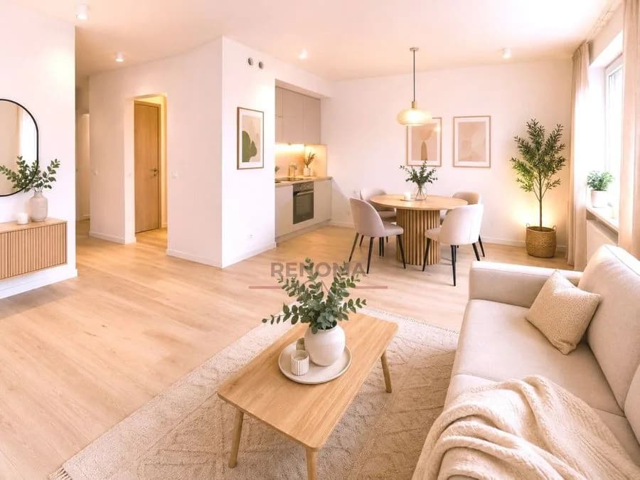 Parter 42,8 m² | ogródek | miejsce postojowe