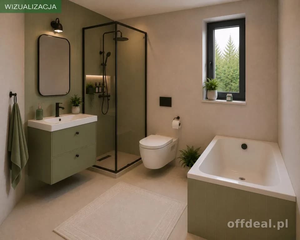 Dom 88 m²–wykończenie do stanu deweloperskiego