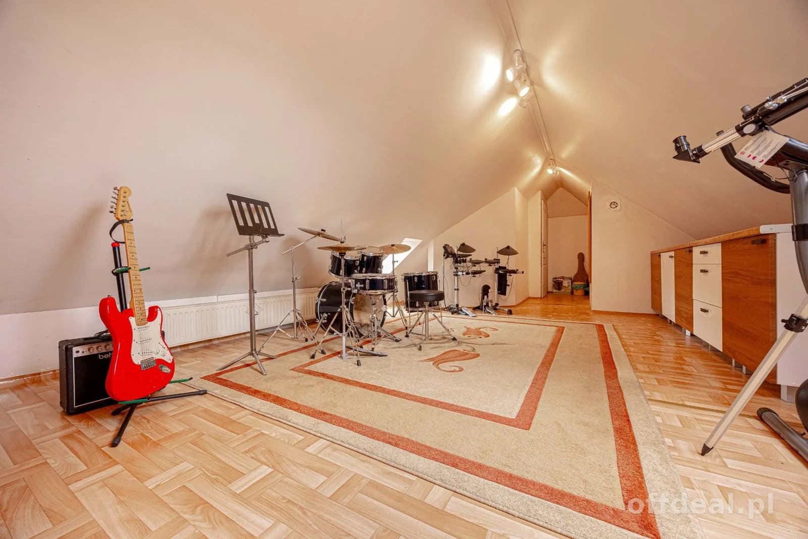 Dom wolnostojący z ogrodem i osobnym lokalem usługowym - 128m2