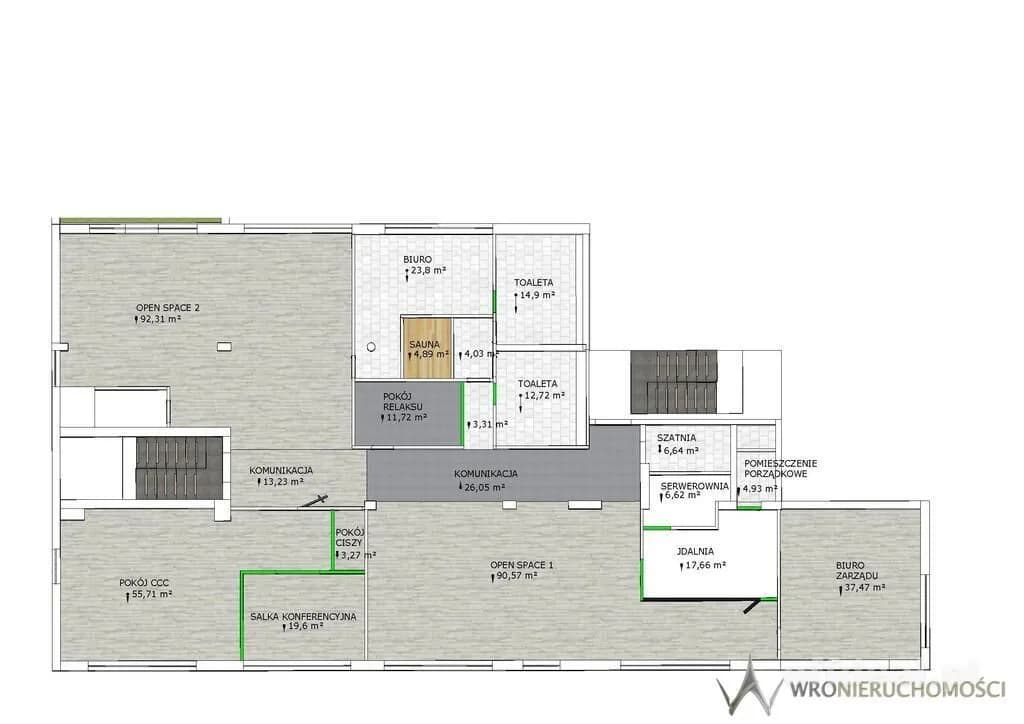 Lokal inwestycyjny 459 m² + taras 50 m²