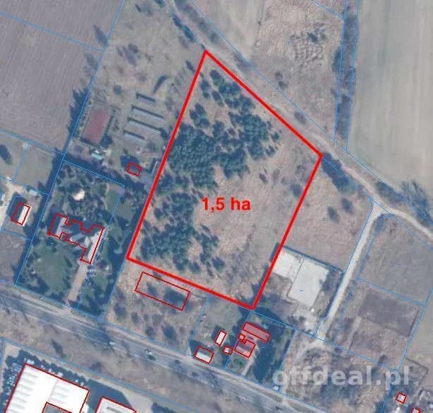 1,5 Ha - Usługi, Media, Szczecińska - Gorzów Wiele