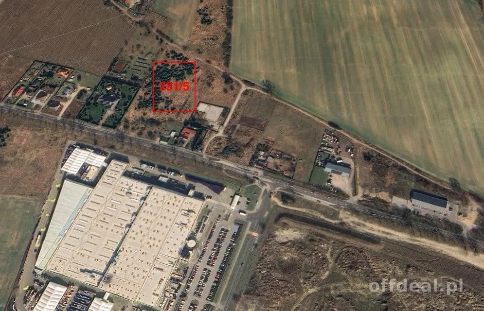 1,5 Ha - Usługi, Media, Szczecińska - Gorzów Wiele