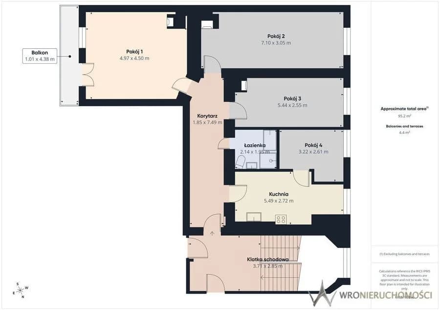 4-room apartment for sale in Wrocław | 101 m²