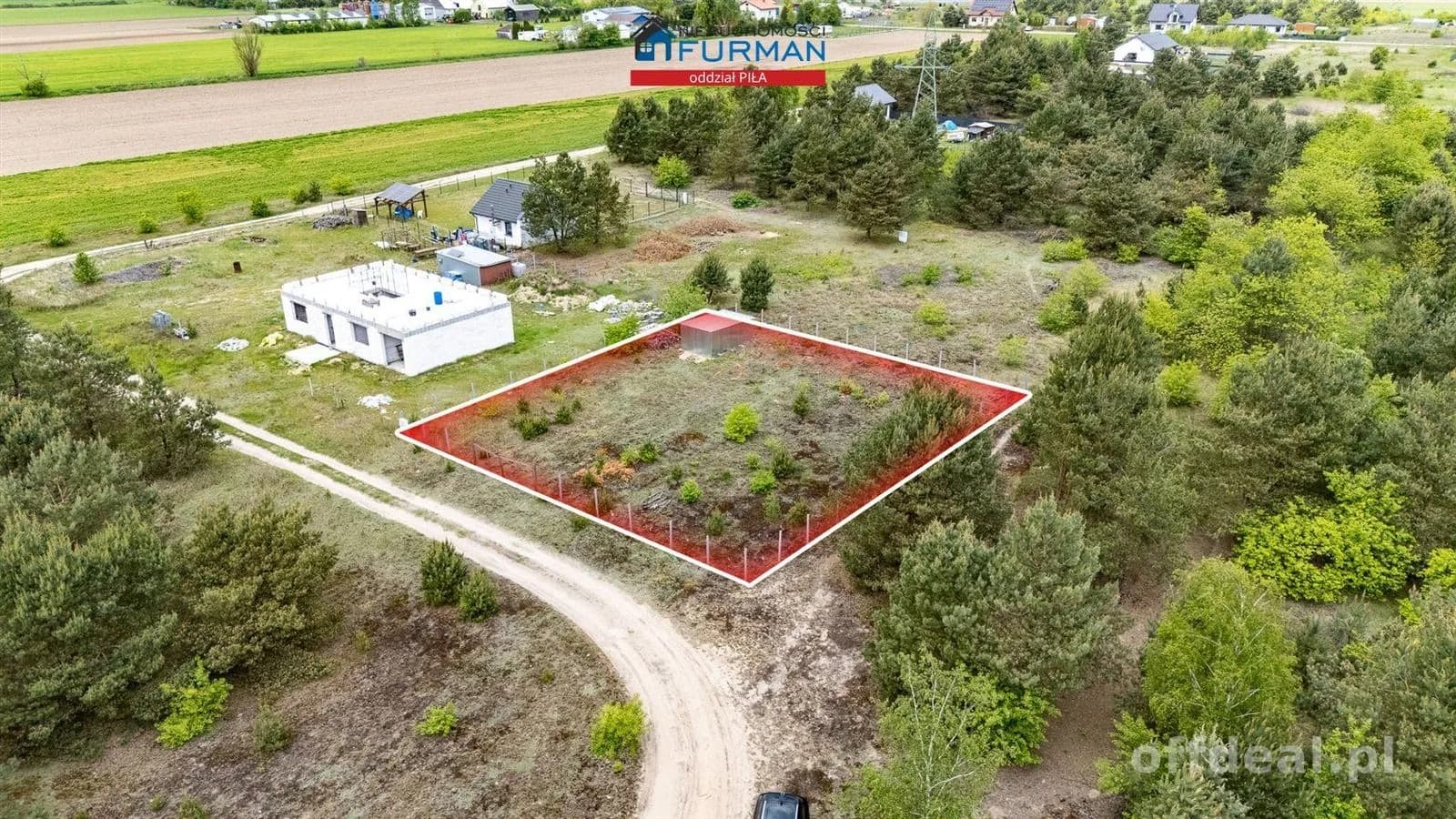 terrain à vendre à Byszki | 821 m²