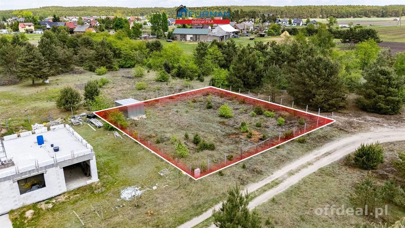 terrain à vendre à Byszki | 821 m²