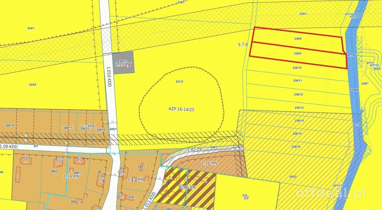 terrain à vendre à Sarbia | 3 029 m²