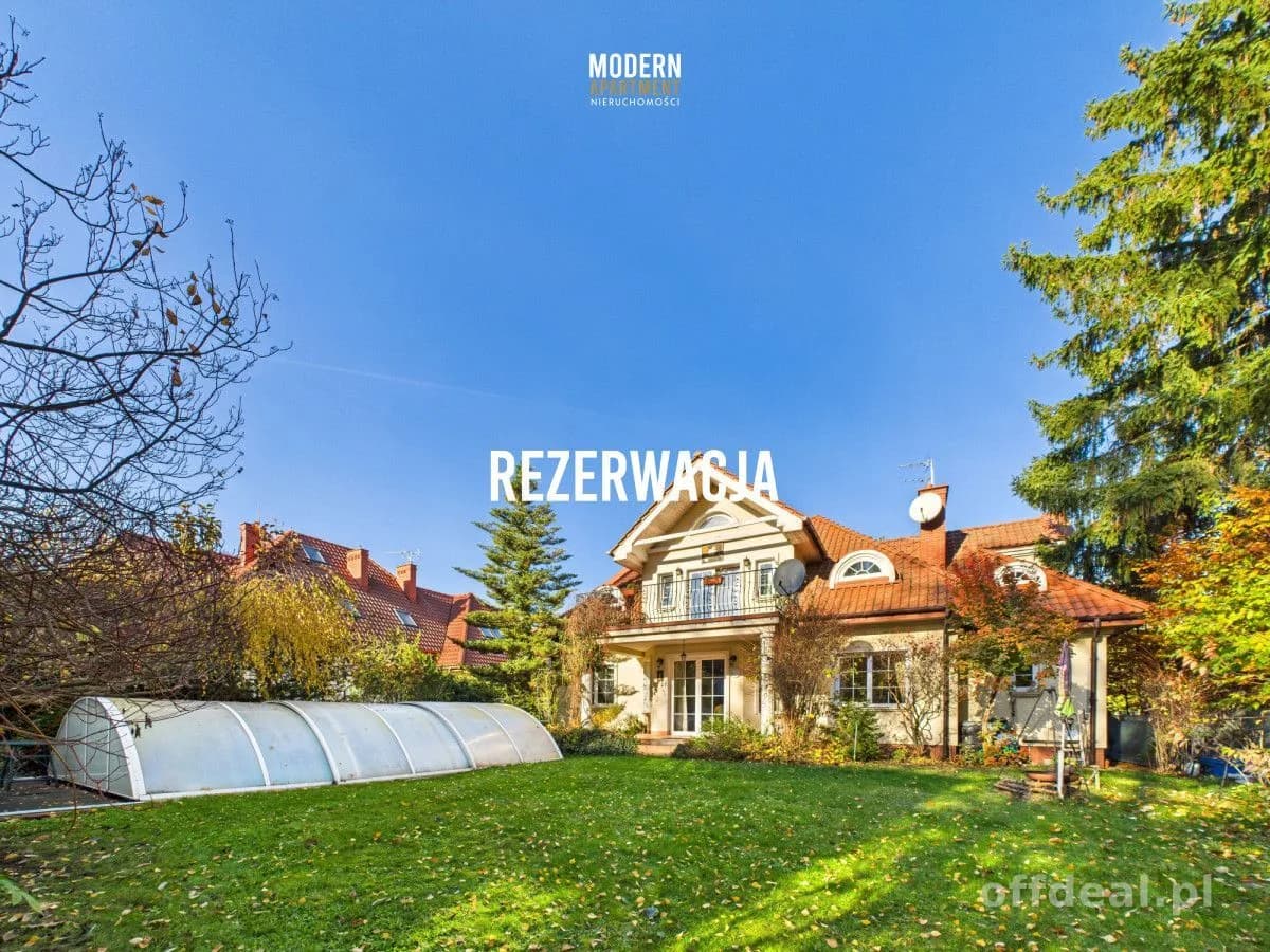 Wa-wa Ursynów! willa z basenem przy Lesie Kabackim