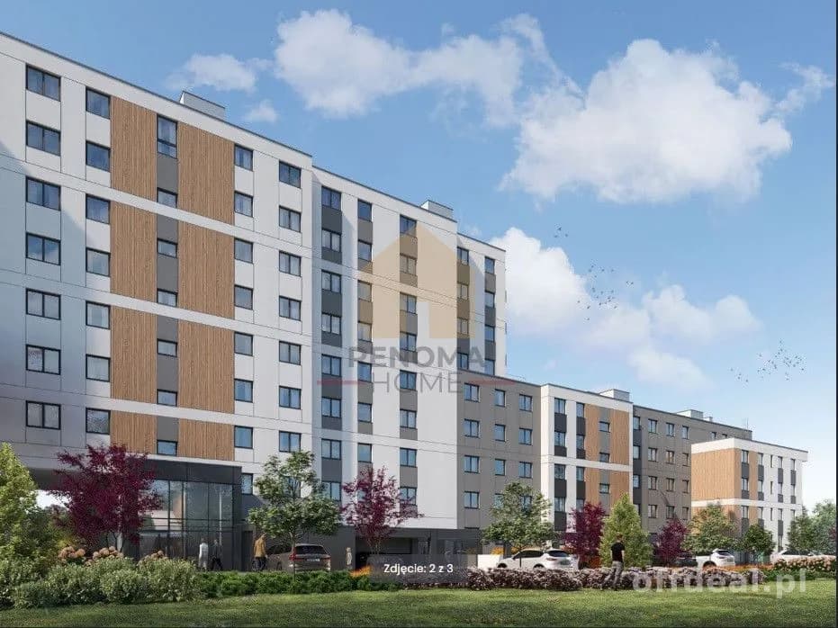 квартира на продаж у Wrocław, Krzyki, Partynice | 3-кімн. | 54,46 m²
