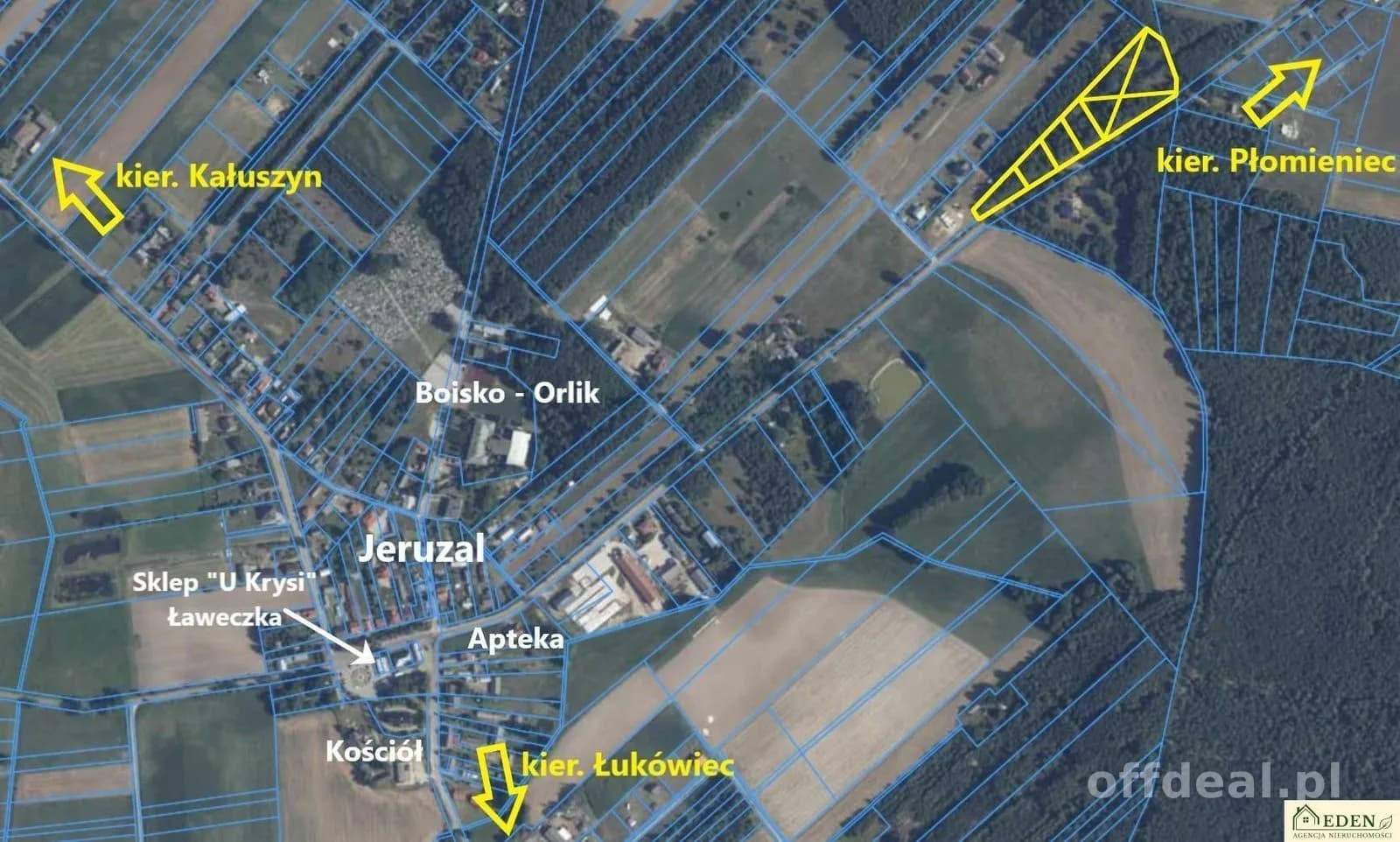 Zdjęcie 5: Działka, 1293 m², Jeruzal