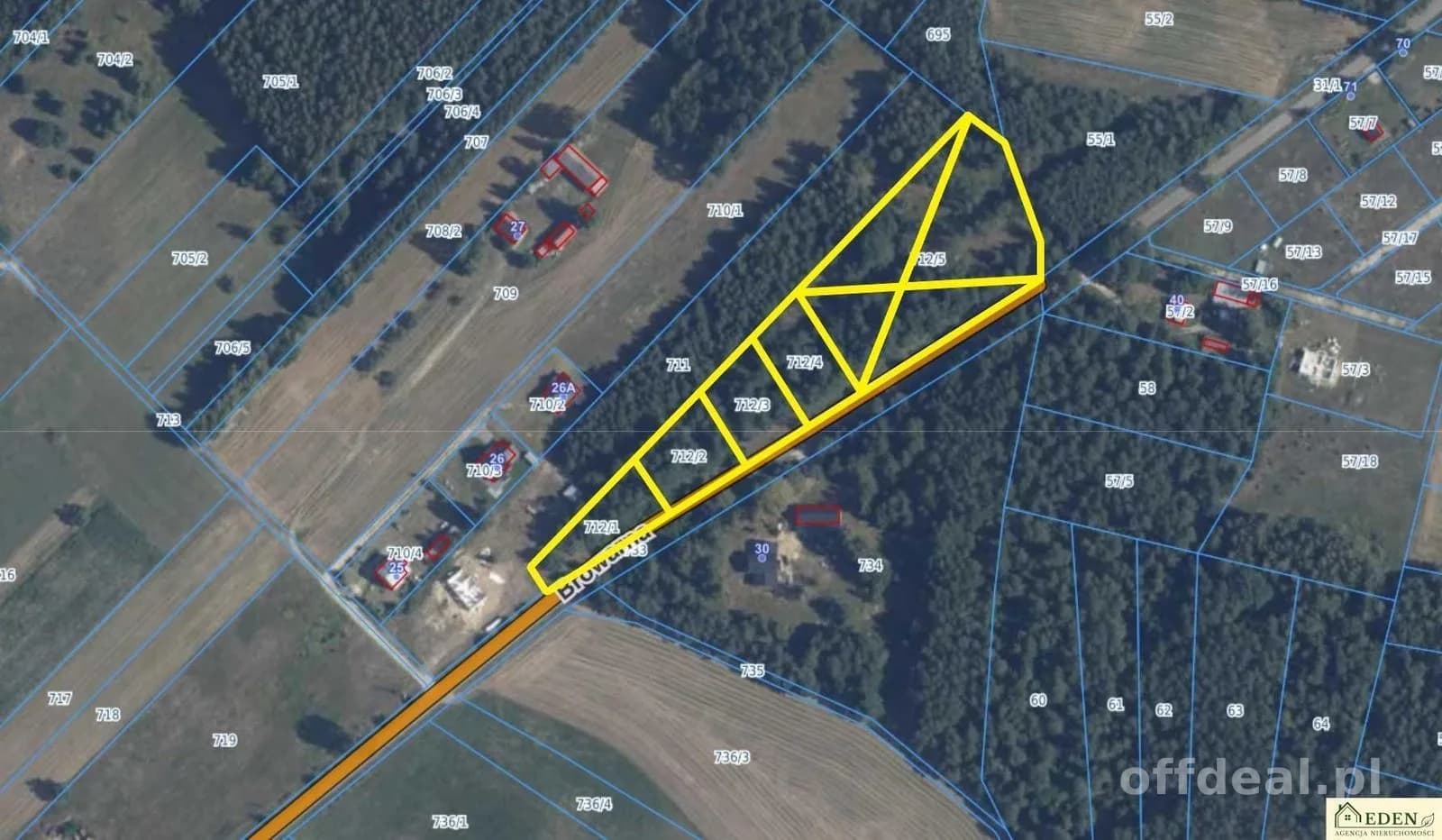 Zdjęcie 2: Działka, 1293 m², Jeruzal