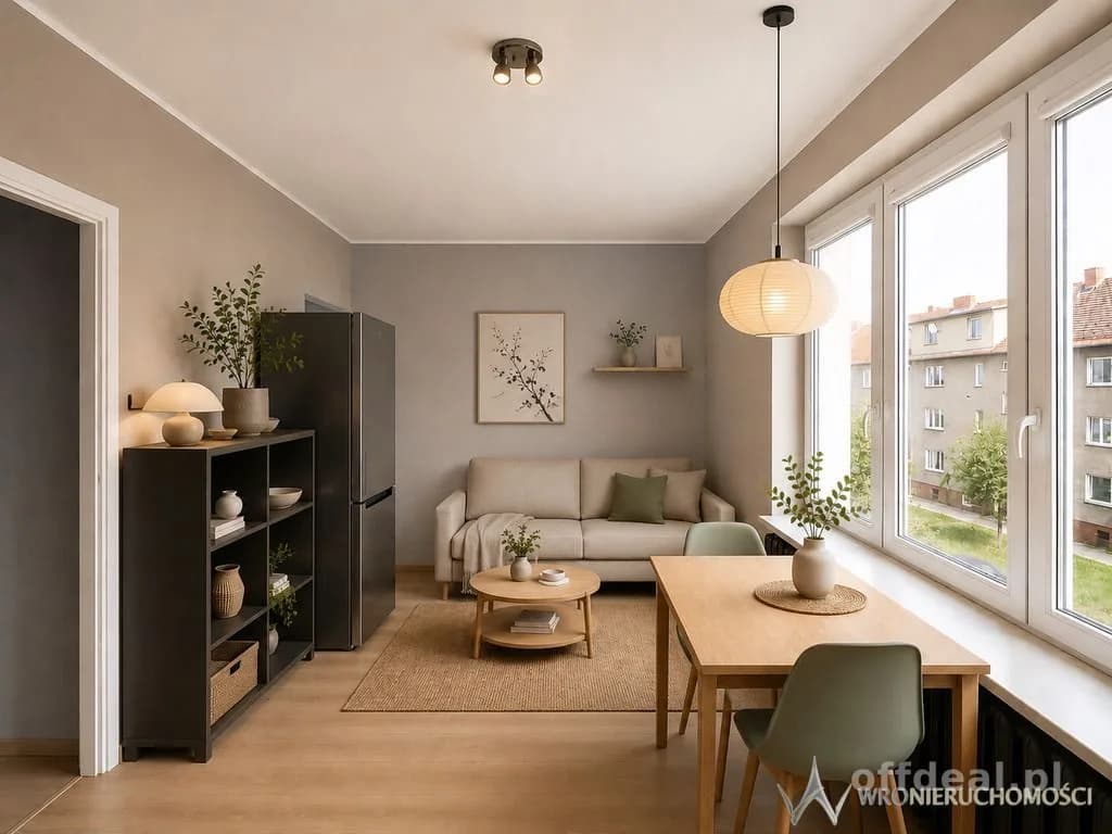 Na sprzedaż I Kawalerka przy wałach nad Odrą |24m2