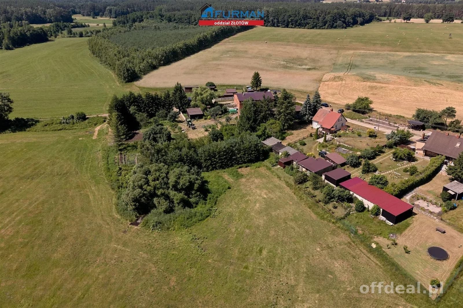Bezczynszowe mieszkanie z 2 działkami, Stołuńsko