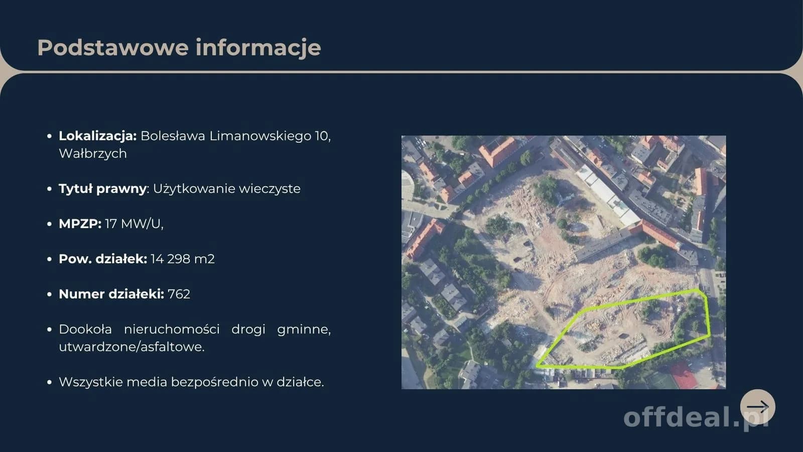 ділянка на продаж у Wałbrzych | 14 289 m²