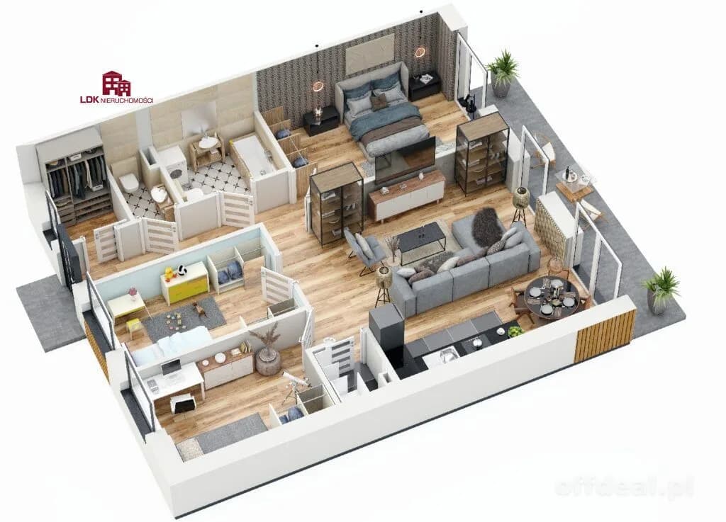 4-room house for sale in Płoty | 76.48 m²