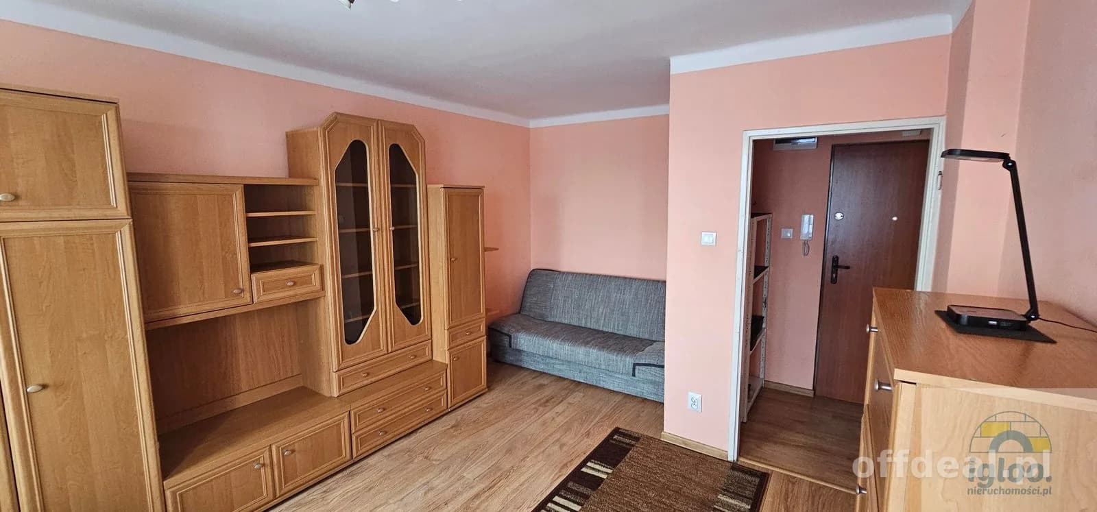 Kawalerka na Ksm do zamieszkania, widna kuchnia