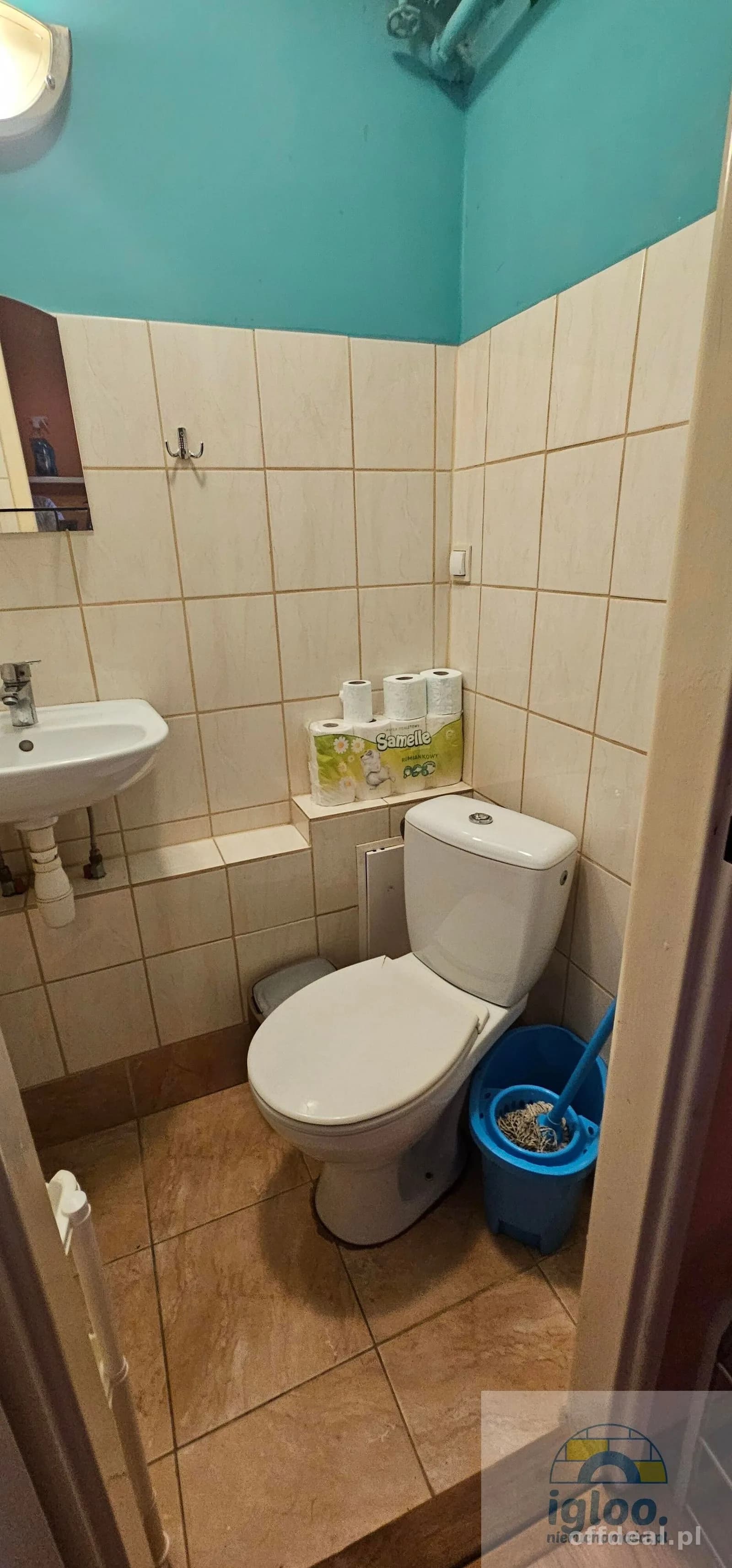 Kawalerka na Ksm do zamieszkania, widna kuchnia