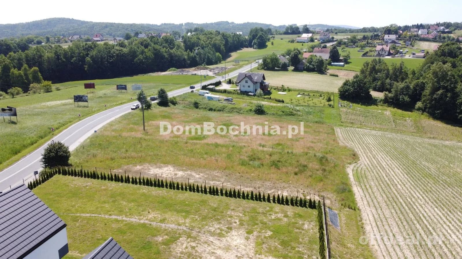 23ary działka budowlana Nowy Wiśnicz Limanowska