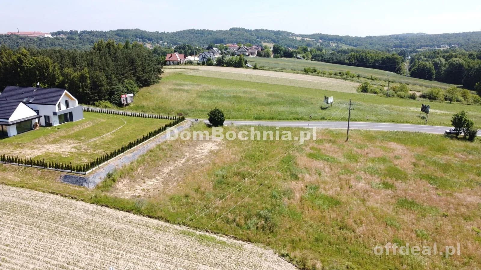 23ary działka budowlana Nowy Wiśnicz Limanowska