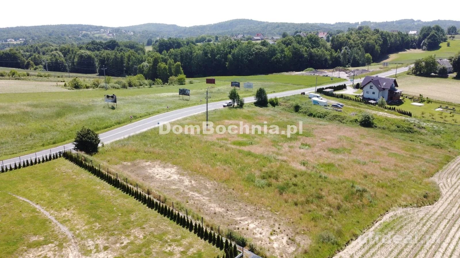 23ary działka budowlana Nowy Wiśnicz Limanowska