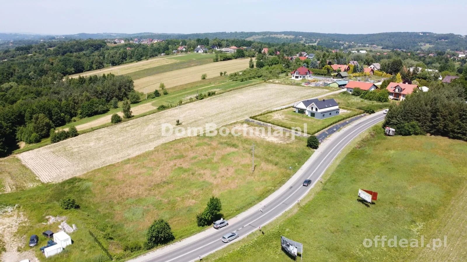 23ary działka budowlana Nowy Wiśnicz Limanowska
